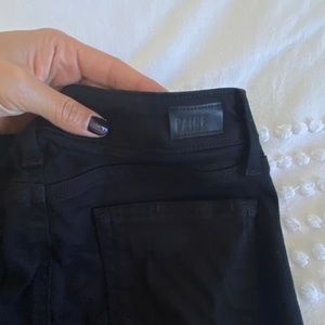 PAIGE Verdugo Ultra Skinny Black Destructed. Never worn! NWOT